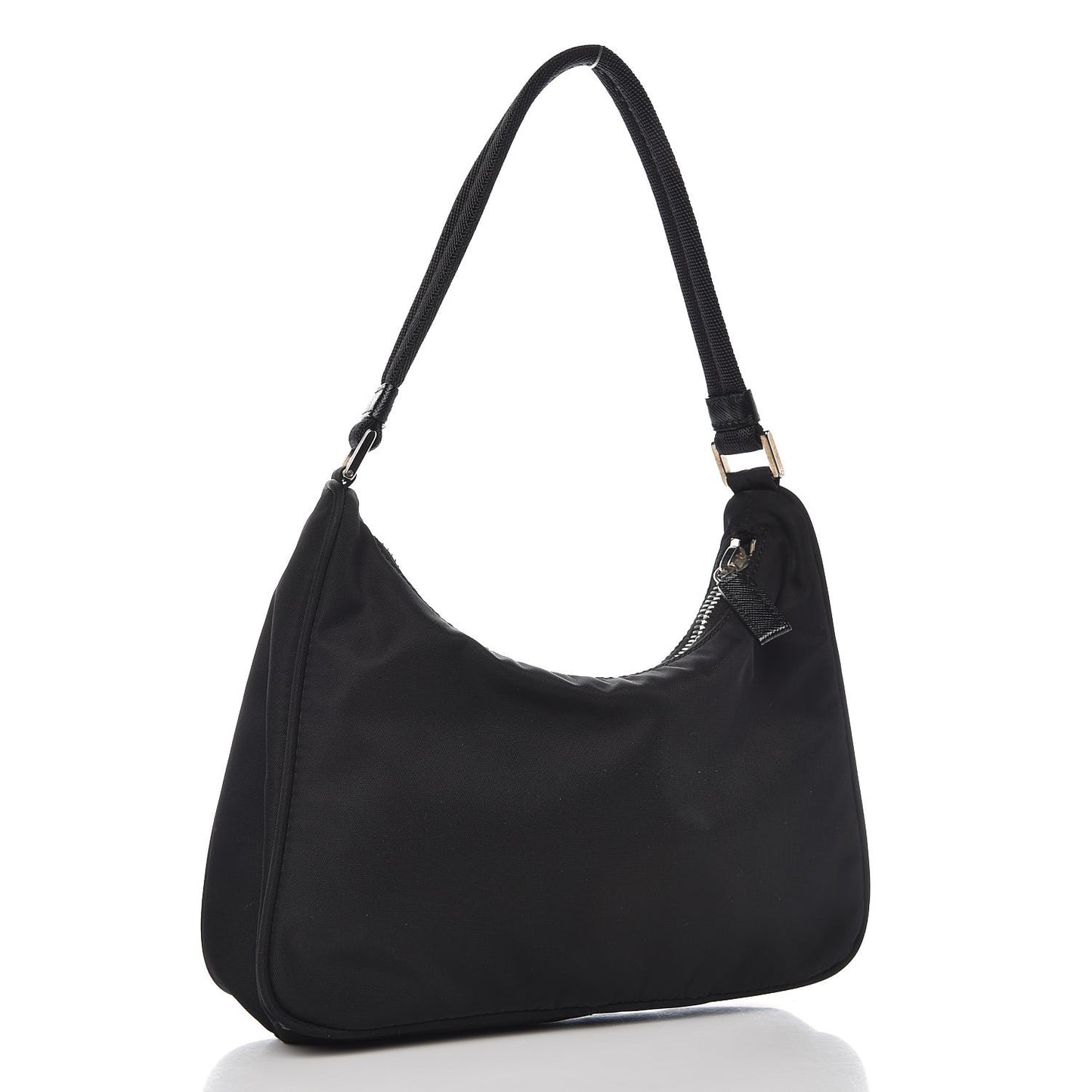 Tessuto Nylon Small Shoulder Bag Nero Black