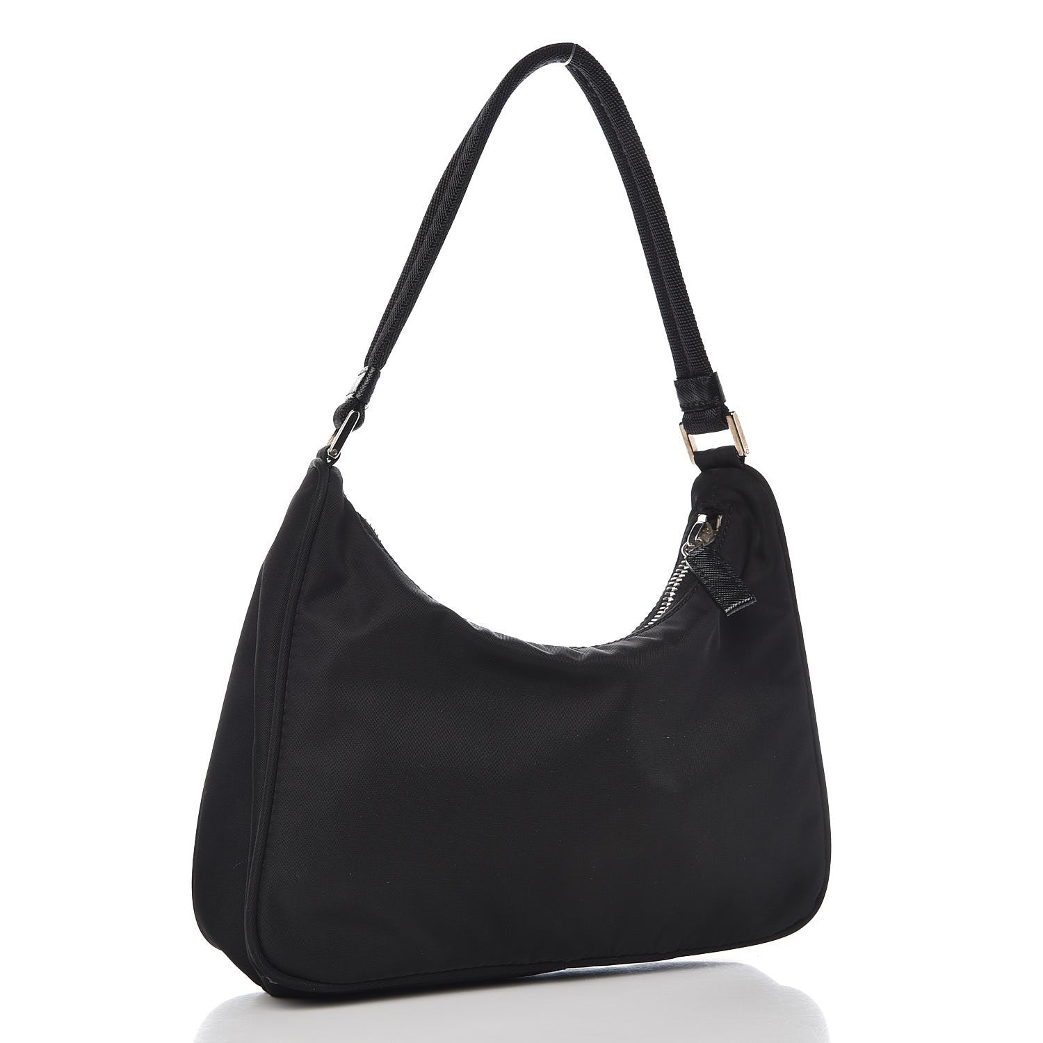 Prada Tessuto Nylon Small Shoulder Bag Nero Black 3 of 7