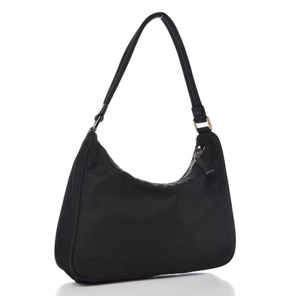 Prada Tessuto Nylon Small Shoulder Bag Nero Black 3 of 7