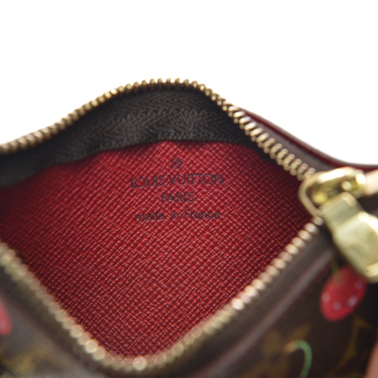 Monogram Cerises Key Pouch