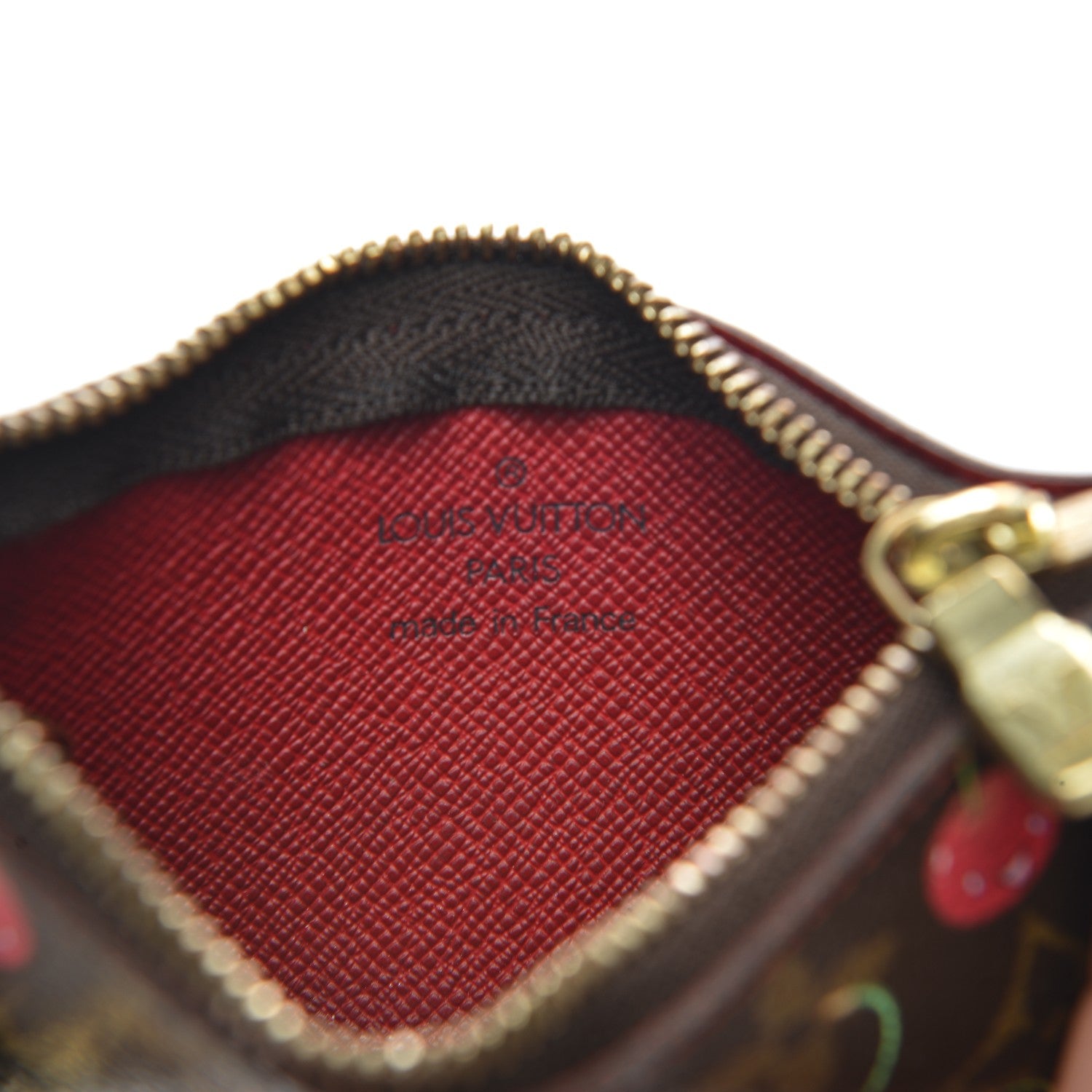 Louis Vuitton Monogram Cerises Key Pouch 6 of 6