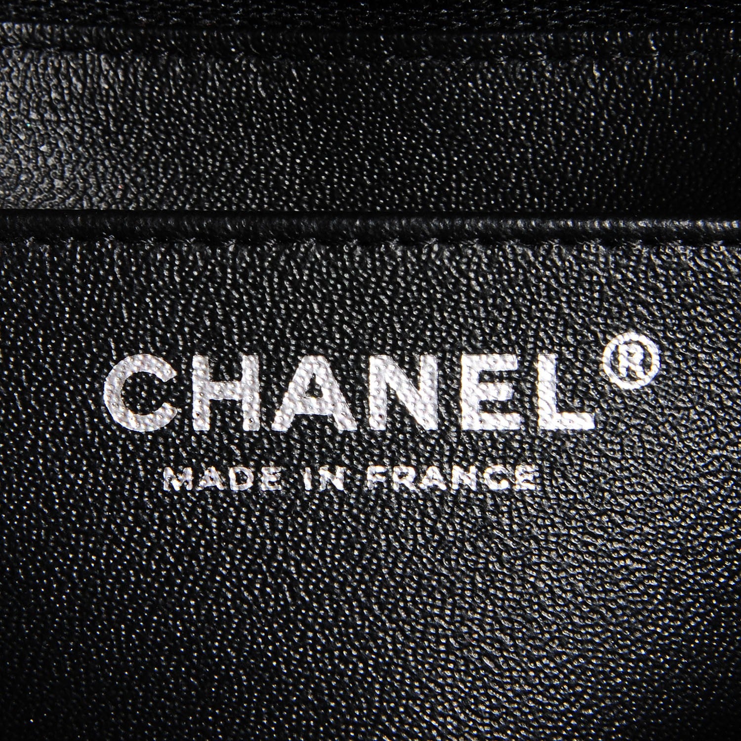 Chanel Lambskin Chevron Quilted Mini Square Flap So Black 7 of 8