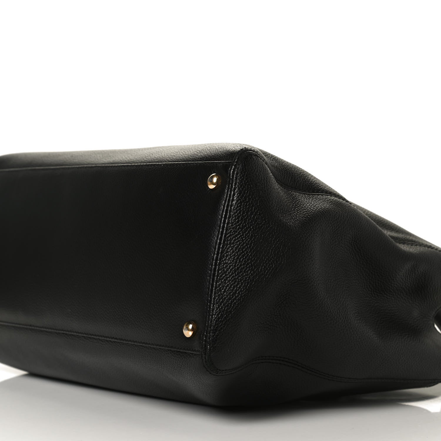 Chanel Calfskin Cerf Shopper Tote Black 10 of 13