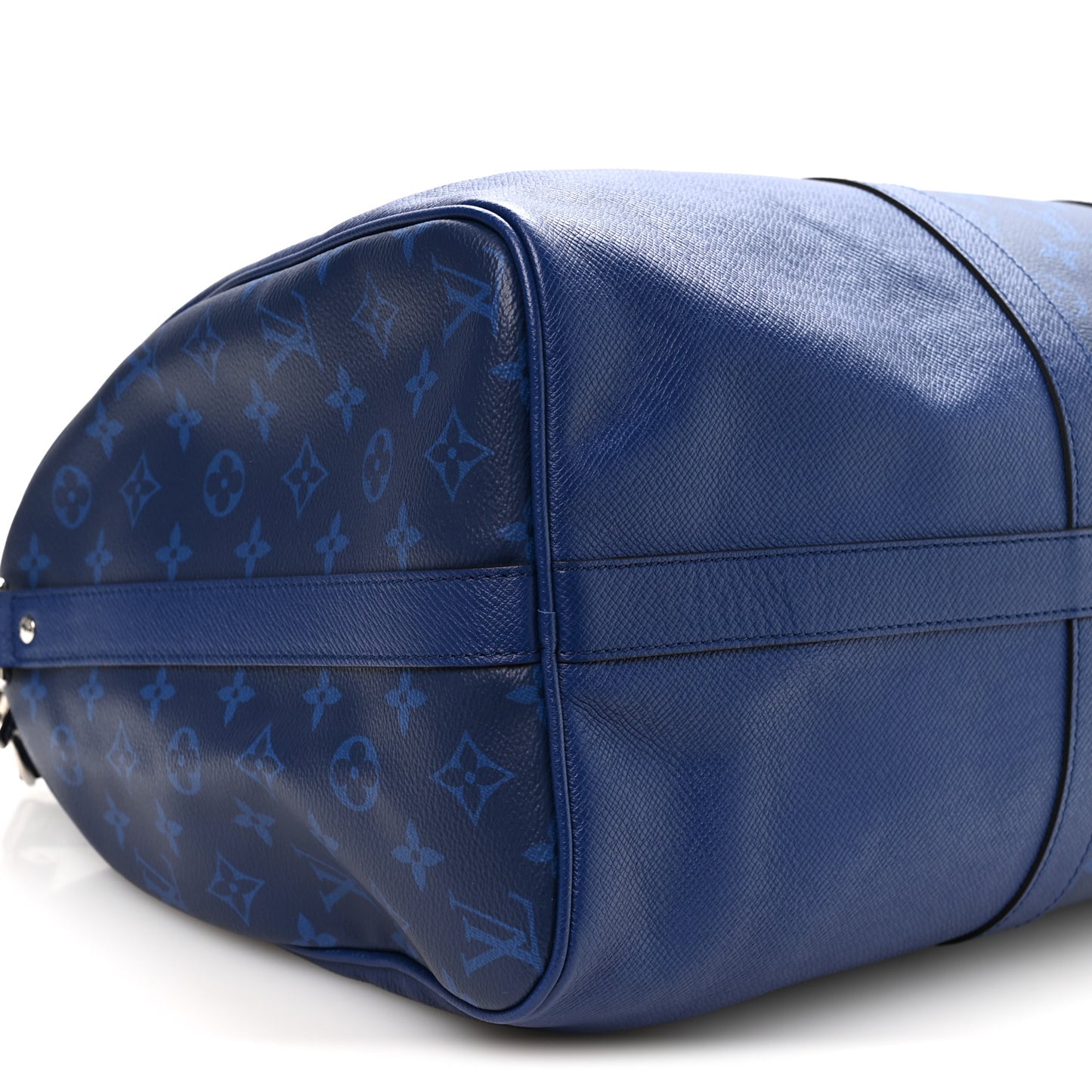 Taiga Monogram Eclipse Keepall Bandouliere 50 Pacific Blue