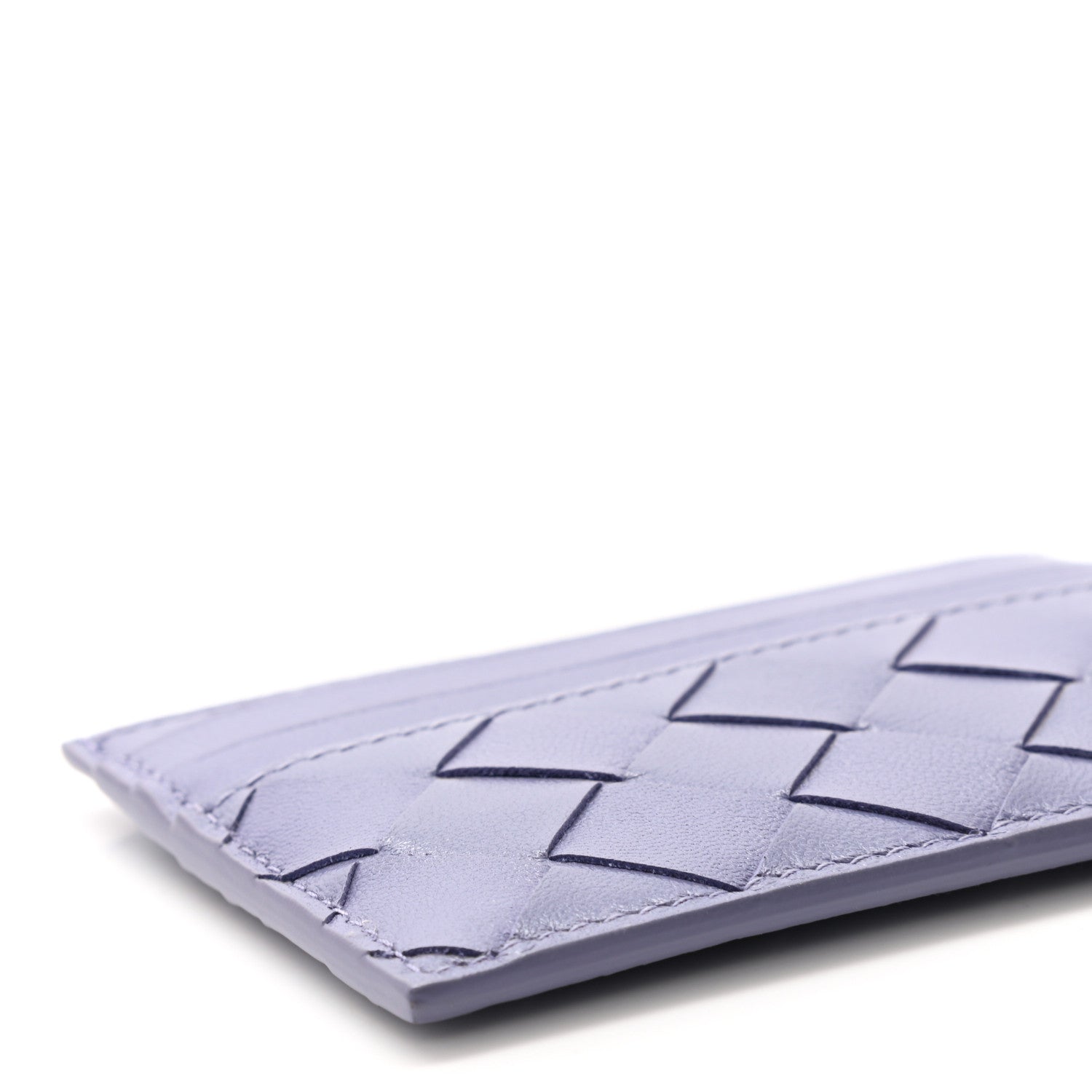 Bottega Veneta Nappa Intrecciato Card Holder Purple 8 of 9