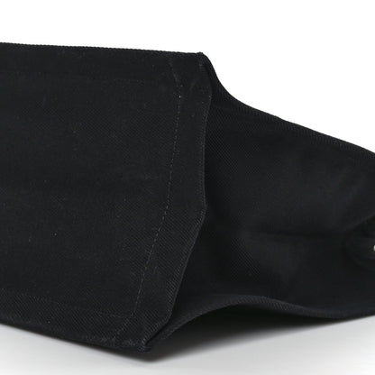 Saint Laurent Linen Calfskin Rive Gauche Tote Black 8 of 8