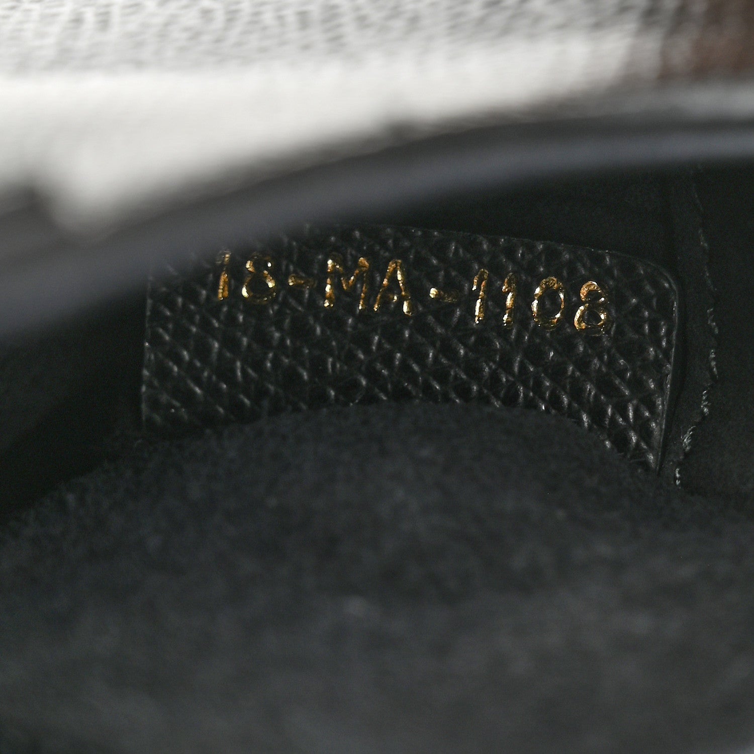 Christian Dior Grained Calfskin Mini Saddle Bag Black 6 of 11