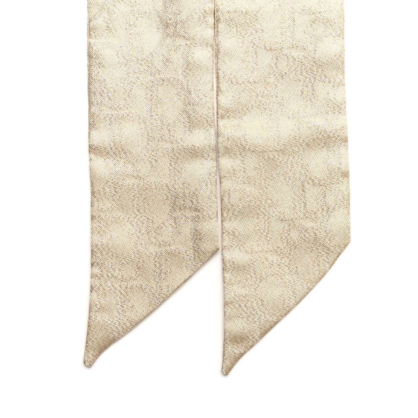 Silk Toile De Jouy Sauvage Mitzah Scarf Ecru Gold