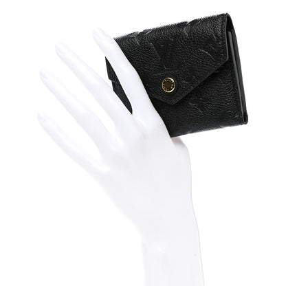 Louis Vuitton Empreinte Zoe Wallet Black 2 of 6