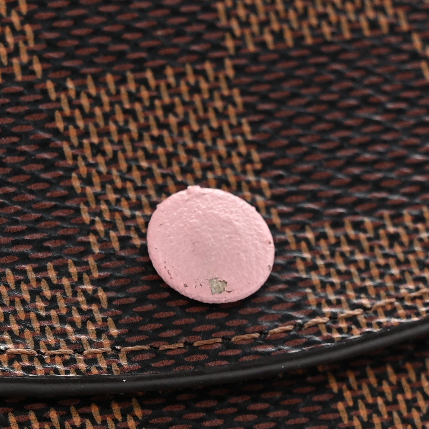 Louis Vuitton Damier Ebene Rosalie Coin Purse Rose Ballerine 10 of 10