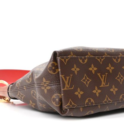 Louis Vuitton Monogram Tuileries Besace Caramel Rouge 8 of 9