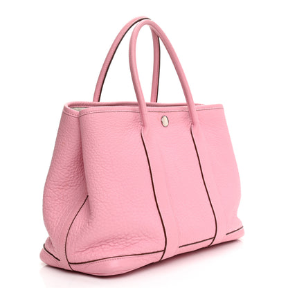 Hermes Buffle Shindu Garden Party TPM 30 Rose Sakura 3 of 11