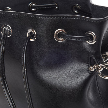 Fendi Vitello Liberty Velvet F is Fendi FF Bi-Color Mini Mon Tresor Bucket Bag Black Fango 8 of 9