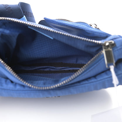 Christian Dior Nylon Saddle Belt Bag Blue 5 of 10