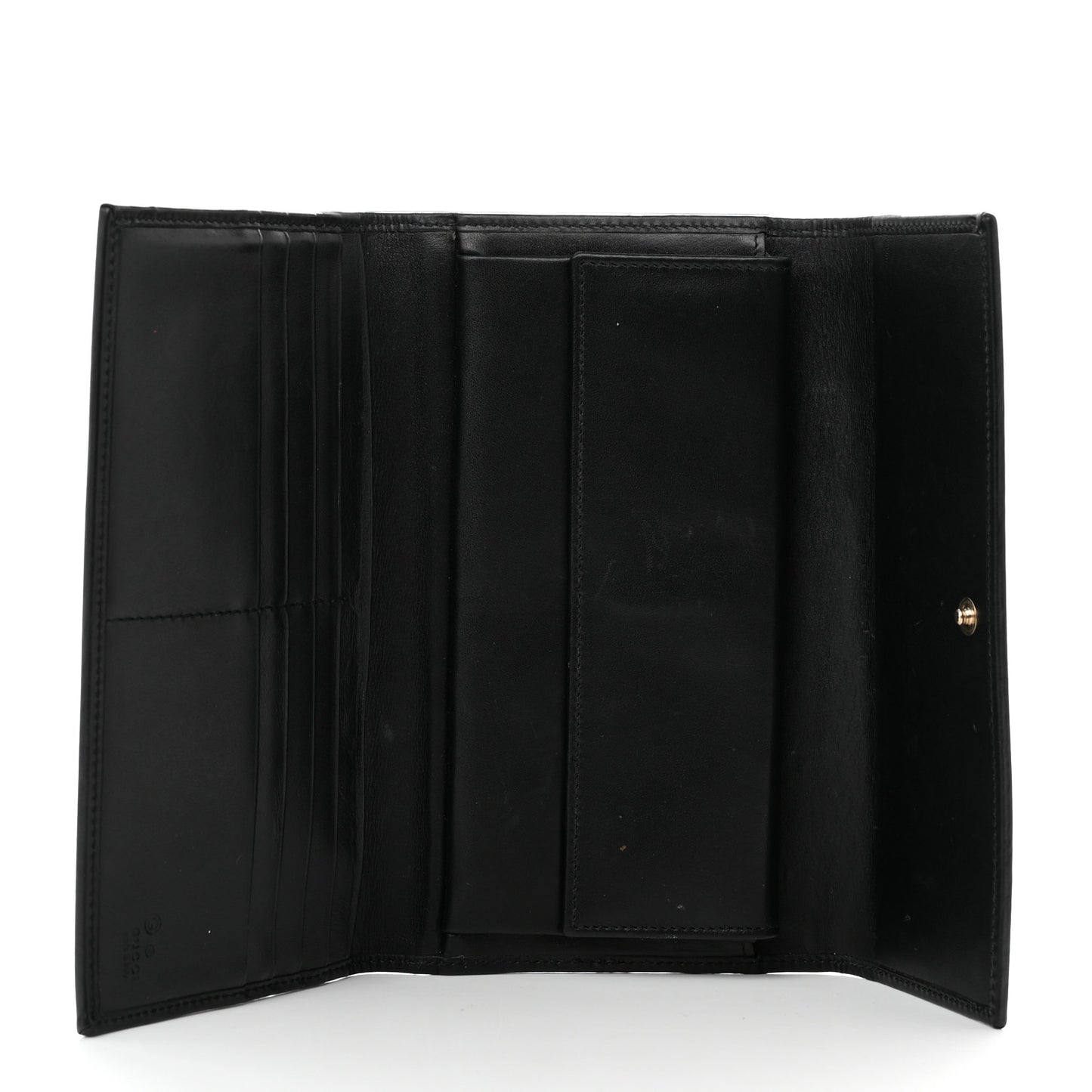 Monogram Nylon Continental Wallet Black