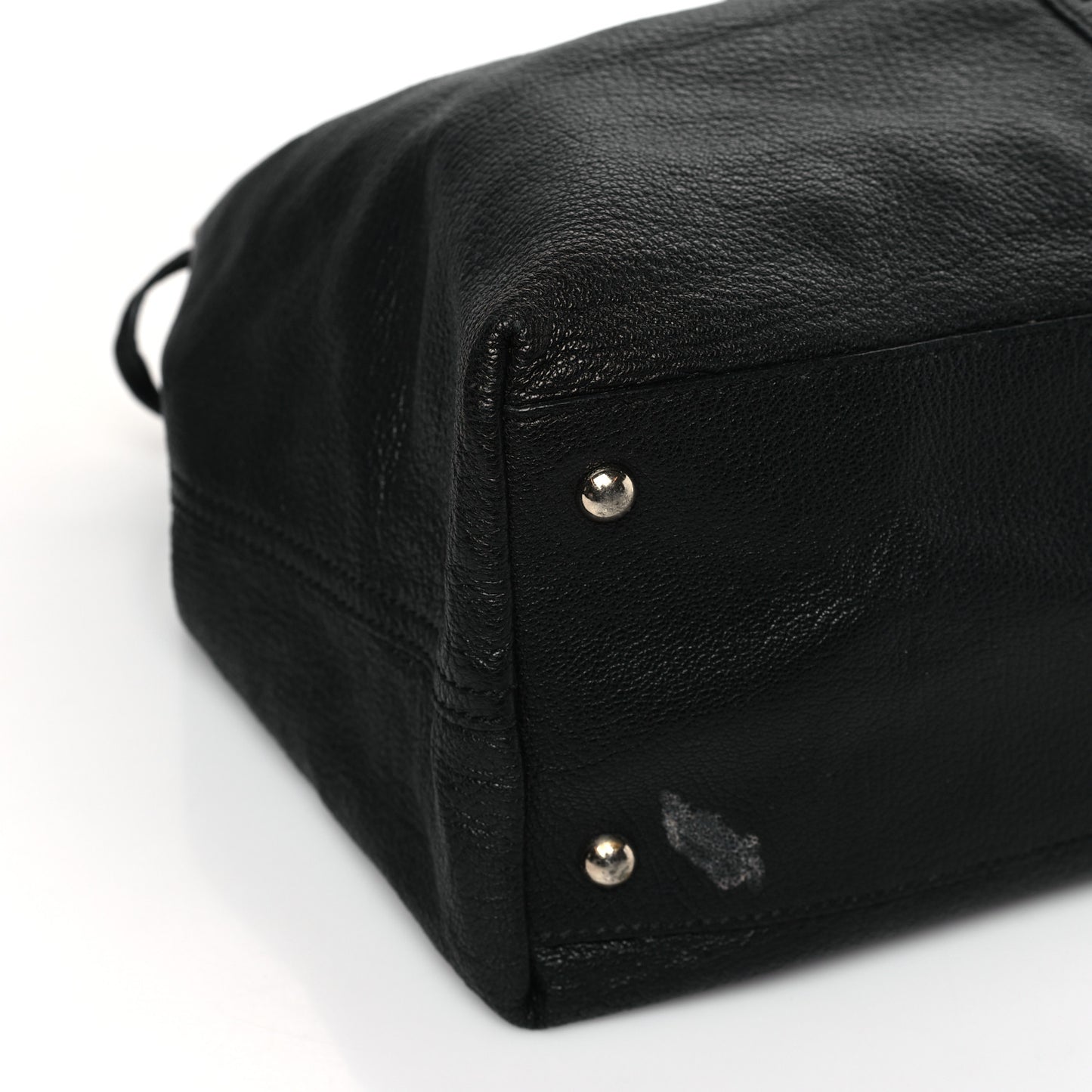 Calfskin Reversible Double Sac Y Tote Gold Black