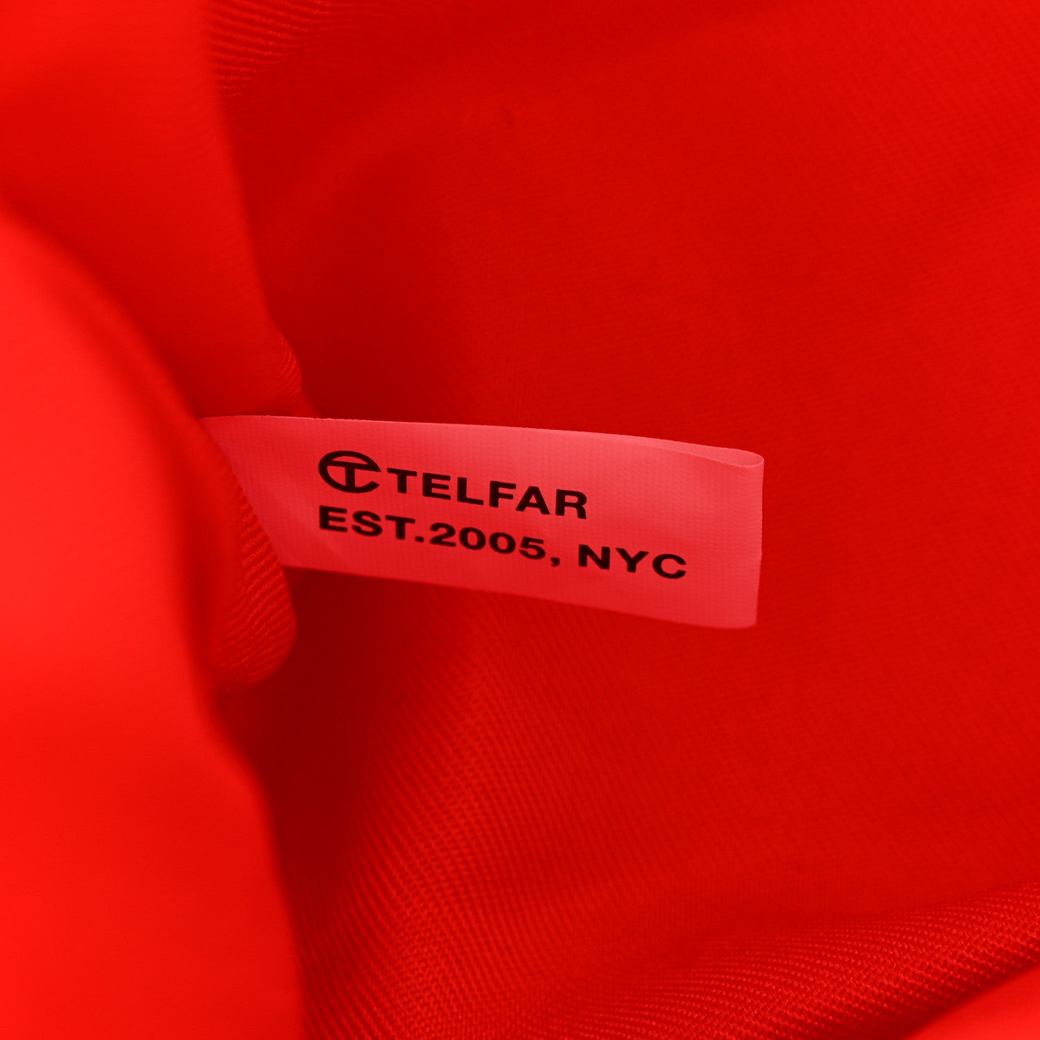 Telfar Patent Vegan Leather Medium Shopping Bag Red 7 of 10