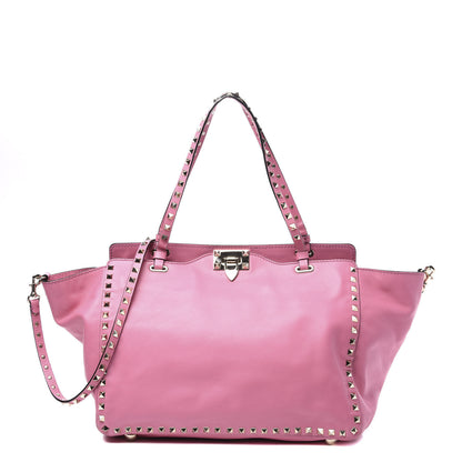 Valentino Garavani Vitello Medium Rockstud Tote Ninphea 1 of 11