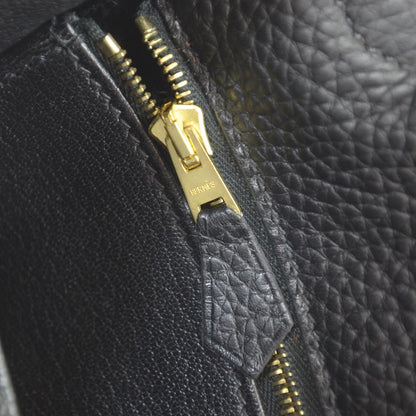 Hermes Togo Kelly 35 Black 9 of 9