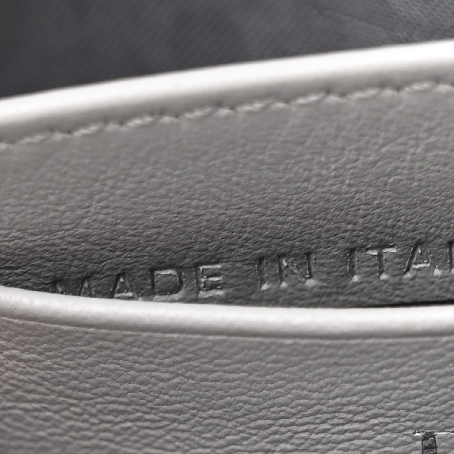 Christian Dior X AIR JORDAN Grained Calfskin Crossbody Grey 8 of 14