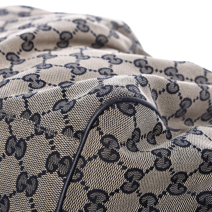 Gucci Monogram Medium Sukey Boston Bag Navy 10 of 17