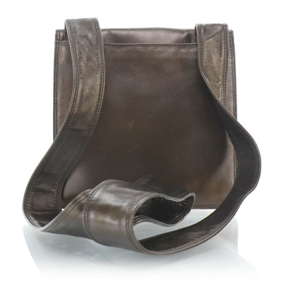 Chanel Lambskin Messenger Bag Bronze 3 of 11