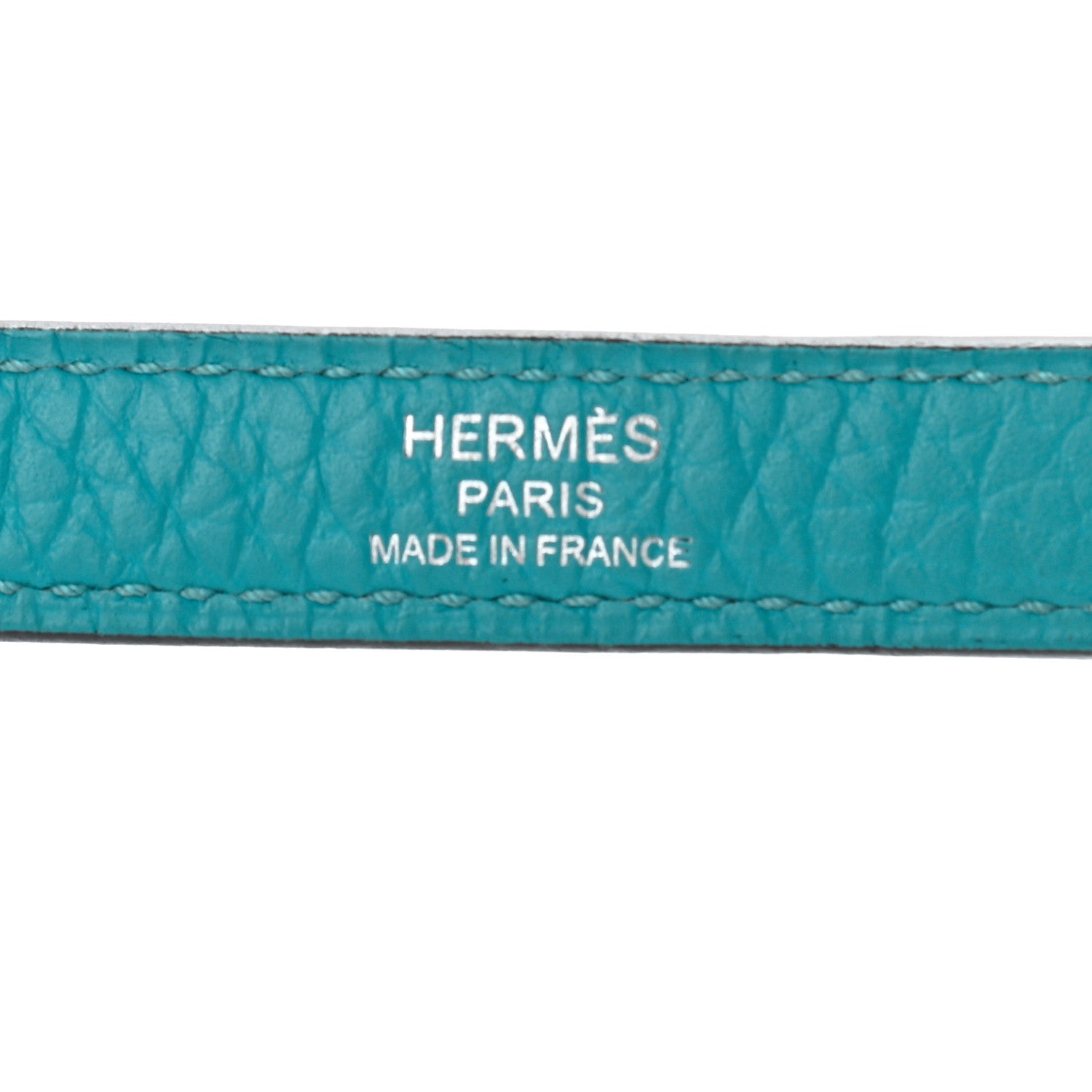 Hermes Taurillon Clemence Bolide 31 Turquoise 6 of 16