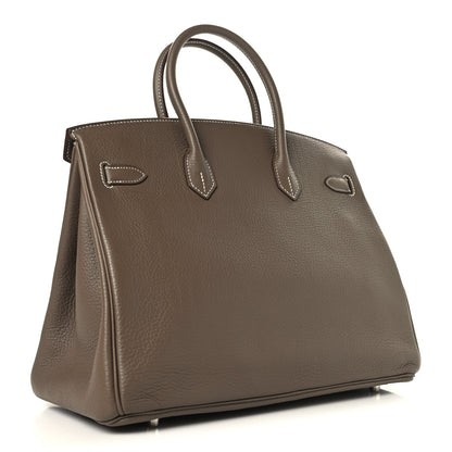 Hermes Togo Birkin 35 Etoupe 3 of 13