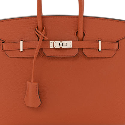 Hermes Epsom Birkin Sellier 25 Terre Battue 8 of 12