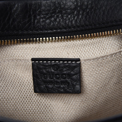 Gucci Pebbled Calfskin Small Soho Disco Bag Black 6 of 7