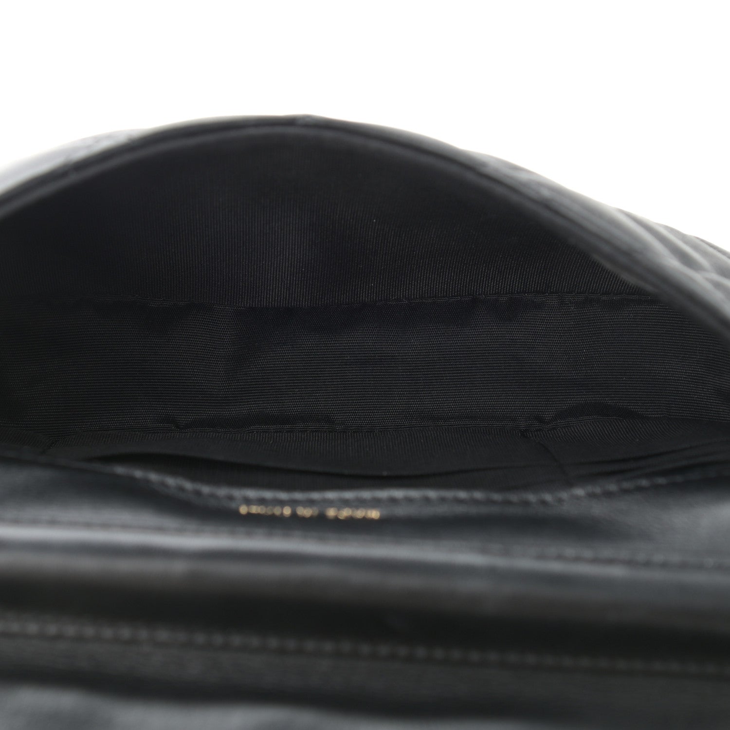 Chanel Calfskin Quilted Coco Mail Clutch With Chain Black 5 of 14