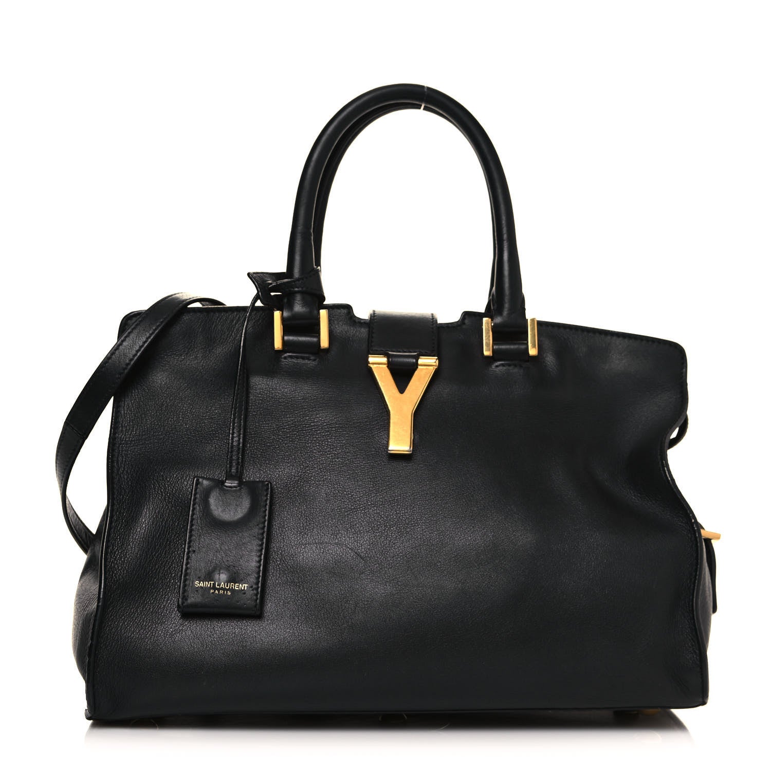 Saint Laurent Calfskin Small Classic Y Cabas Black 1 of 19