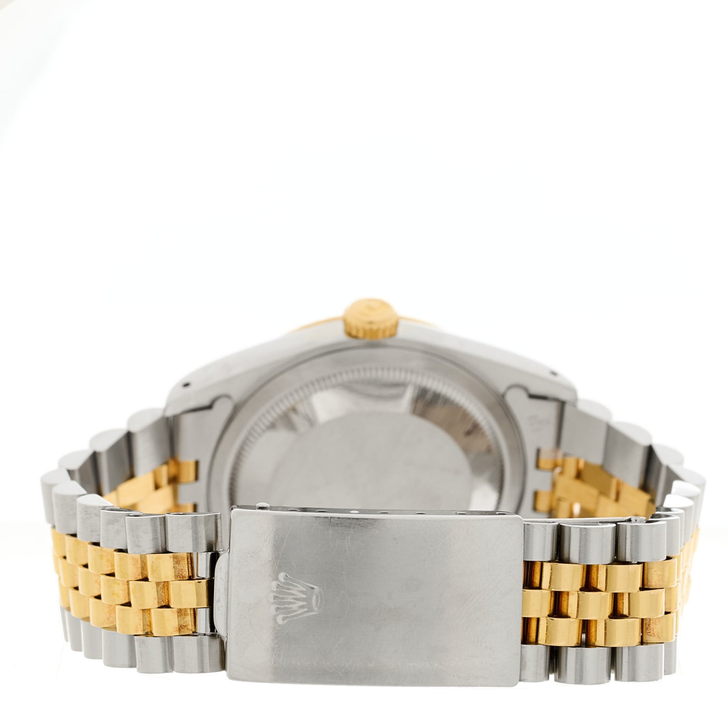 Stainless Steel 18K Yellow Gold 36mm Oyster Perpetual Datejust Watch Champagne 16233