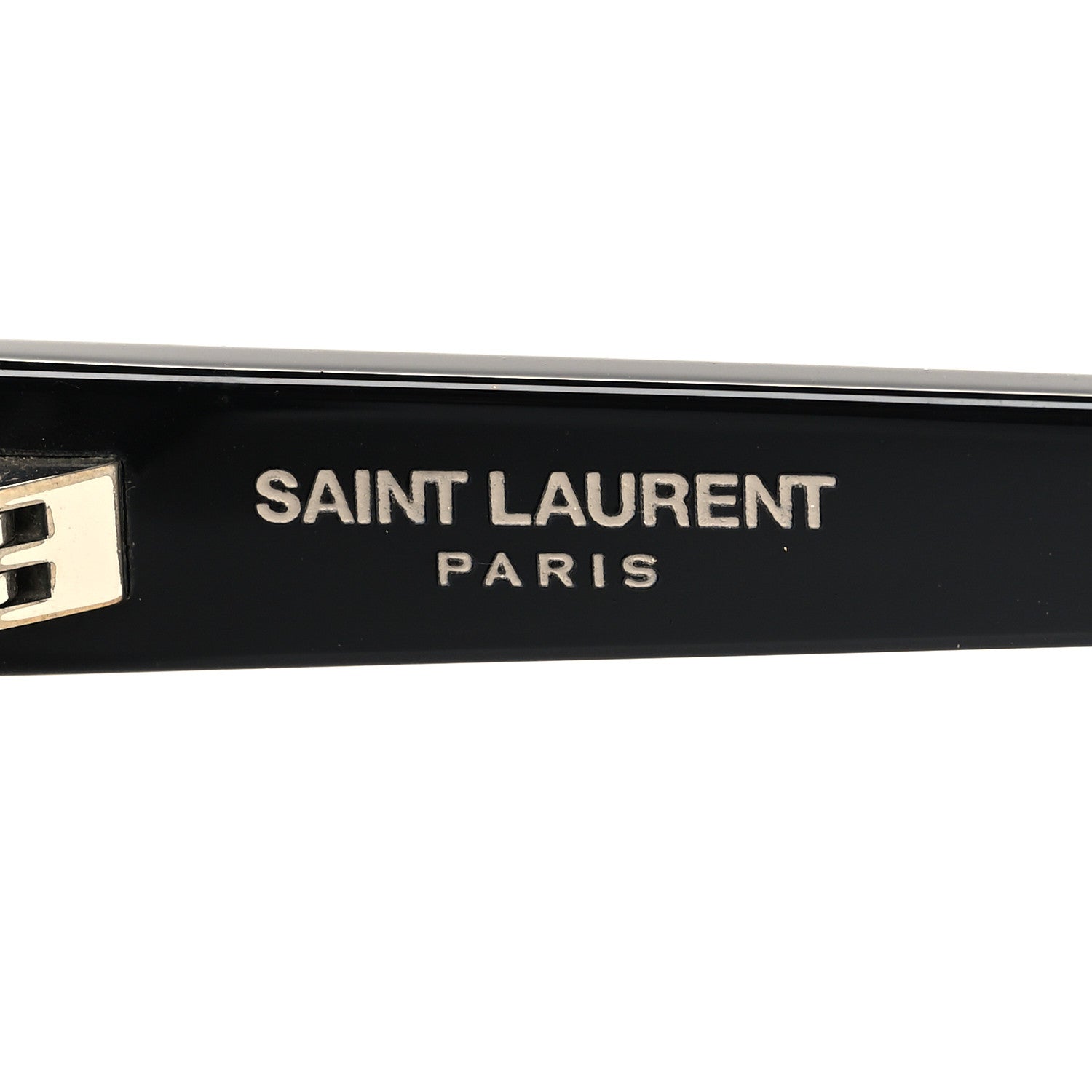 Saint Laurent Acetate Square Sunglasses SL451 Black 5 of 7