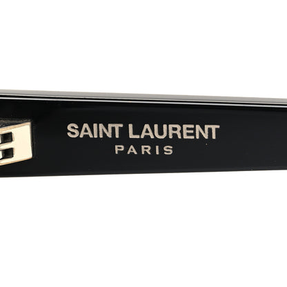 Saint Laurent Acetate Square Sunglasses SL451 Black 5 of 7