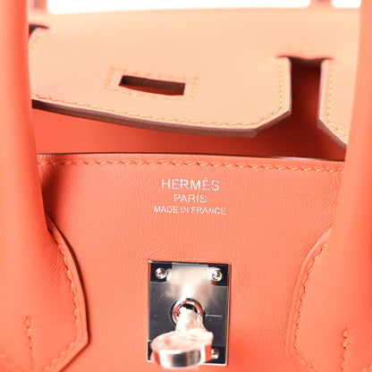 Hermes Swift Birkin 25 Orange 10 of 21
