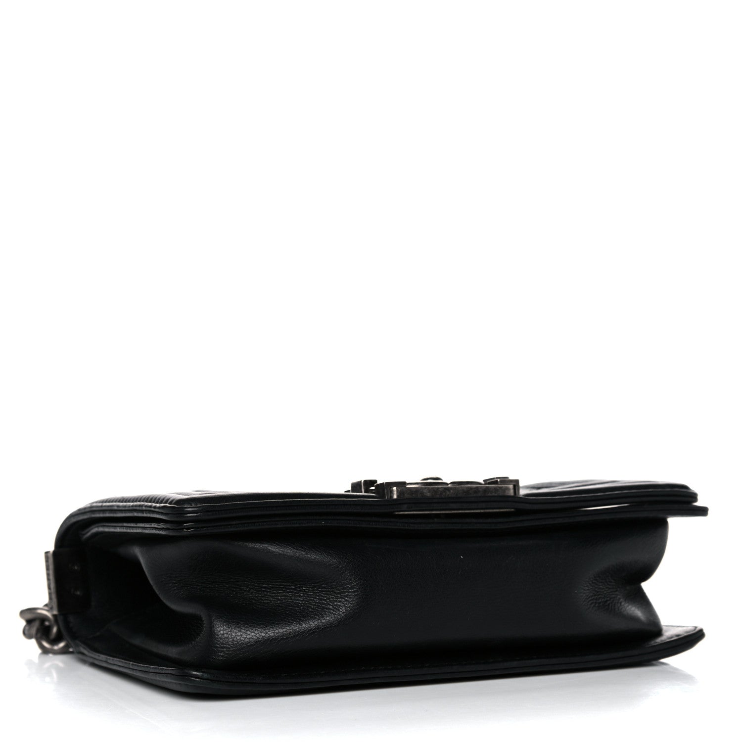 Chanel Calfskin Double Stitch Small Boy Flap Black 4 of 17