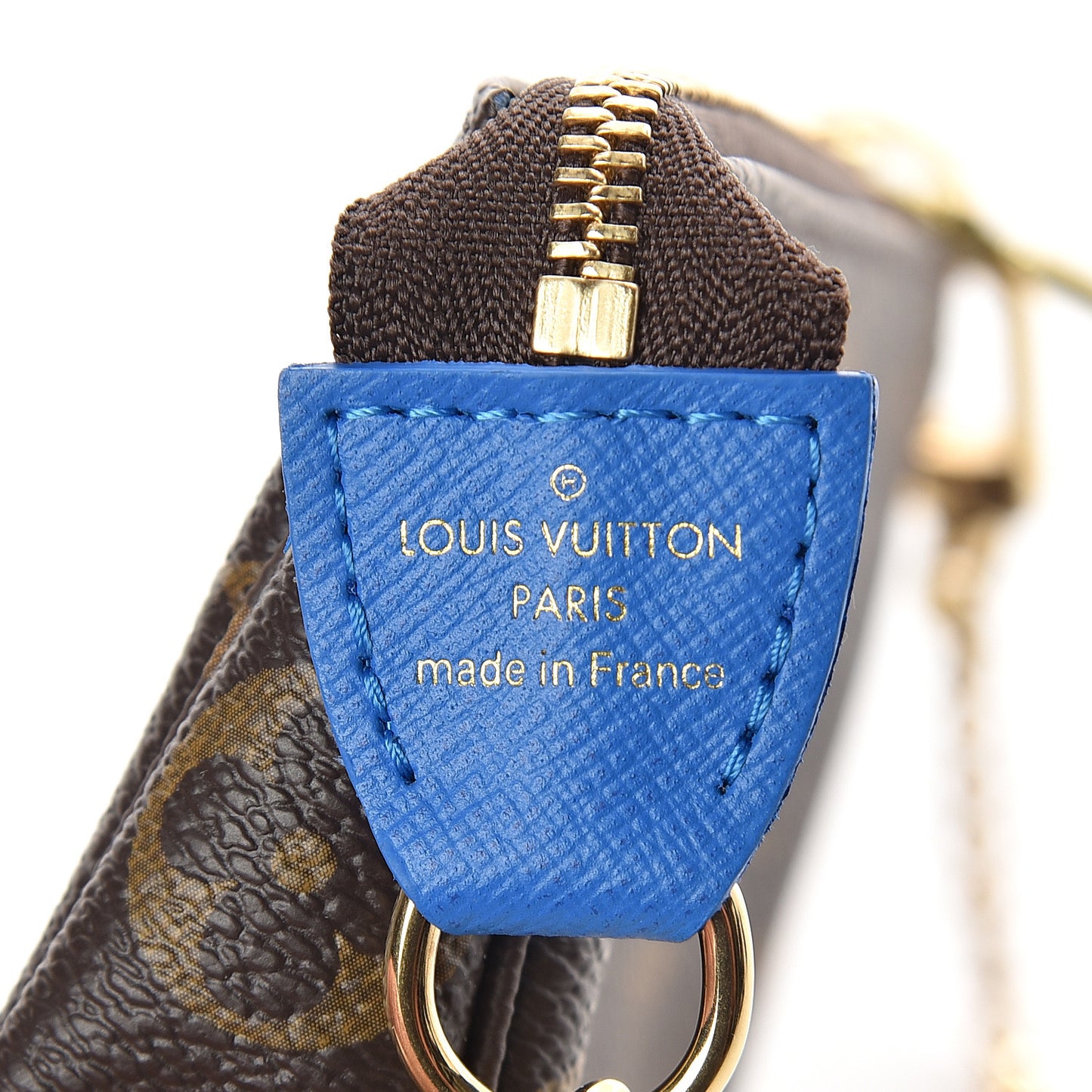 Monogram 2019 Christmas Animation Mini Venice Pochette Accessories Blue