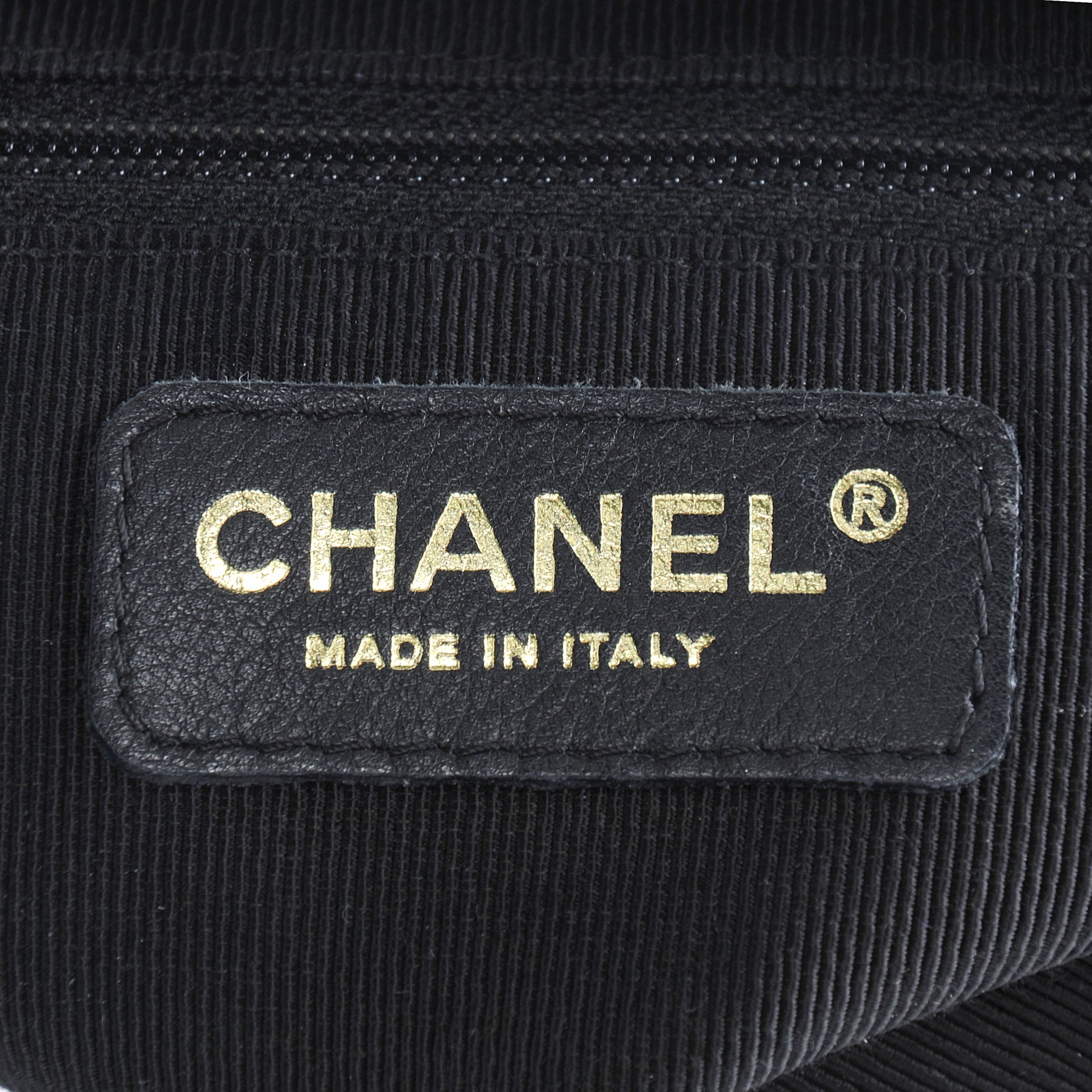 Chanel Caviar Quilted Pochette Black 6 of 7