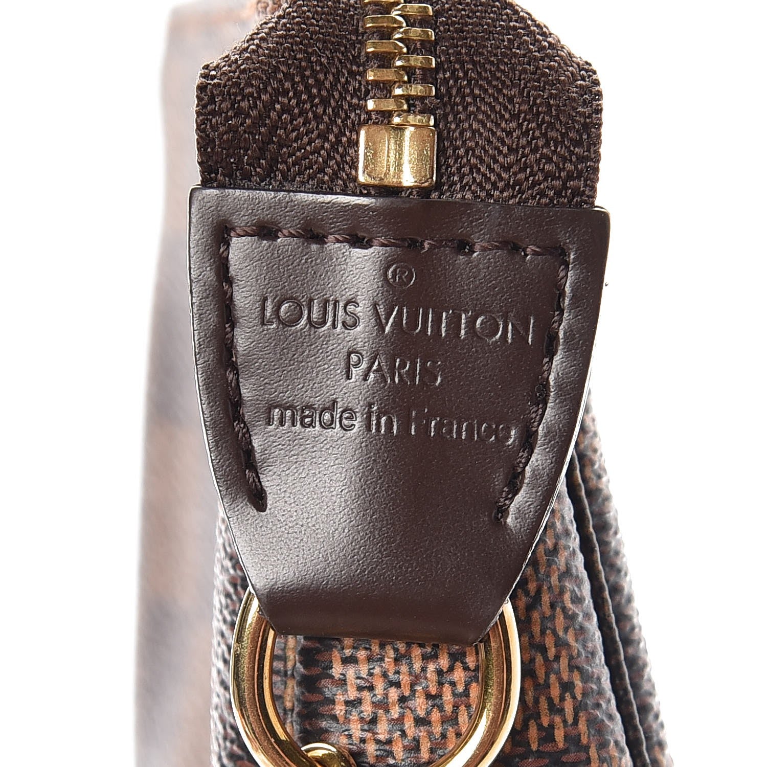 Louis Vuitton Damier Ebene Mini Pochette Accessories 6 of 9