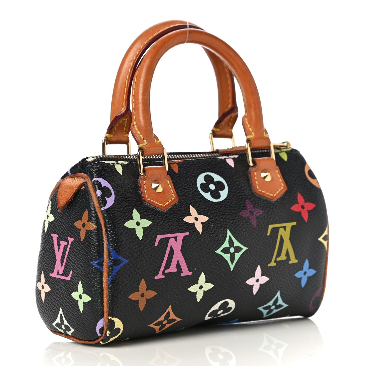 Monogram Multicolor Mini Sac HL Speedy Black