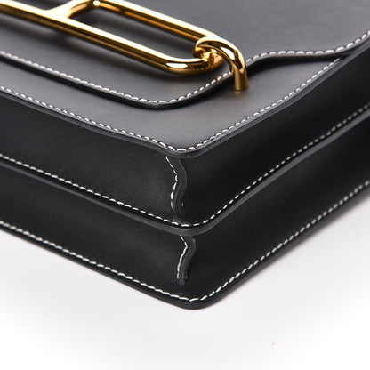 Hermes Veau Sombrero Sac Roulis 23 Black 9 of 10