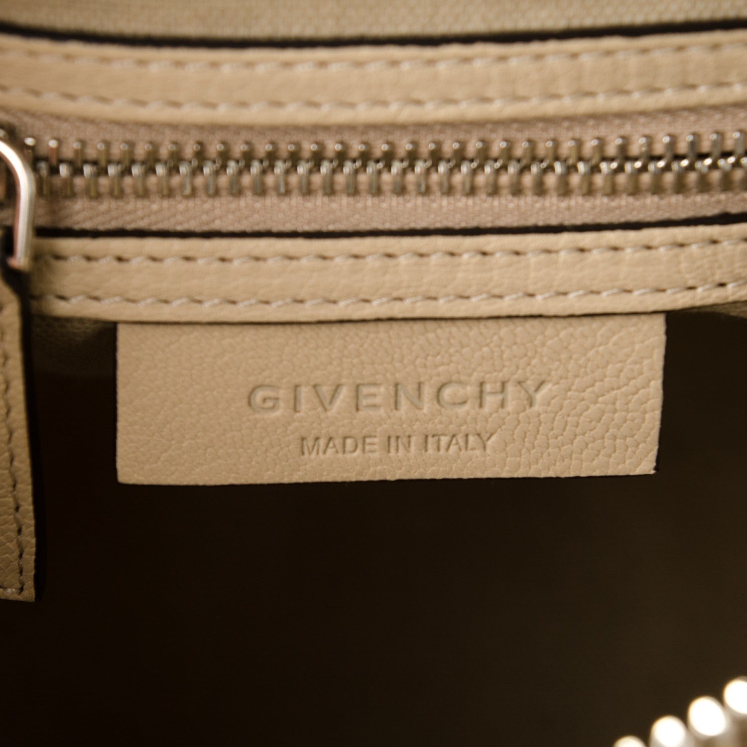 Givenchy Sugar Goatskin Mini Antigona Beige Buff 6 of 7