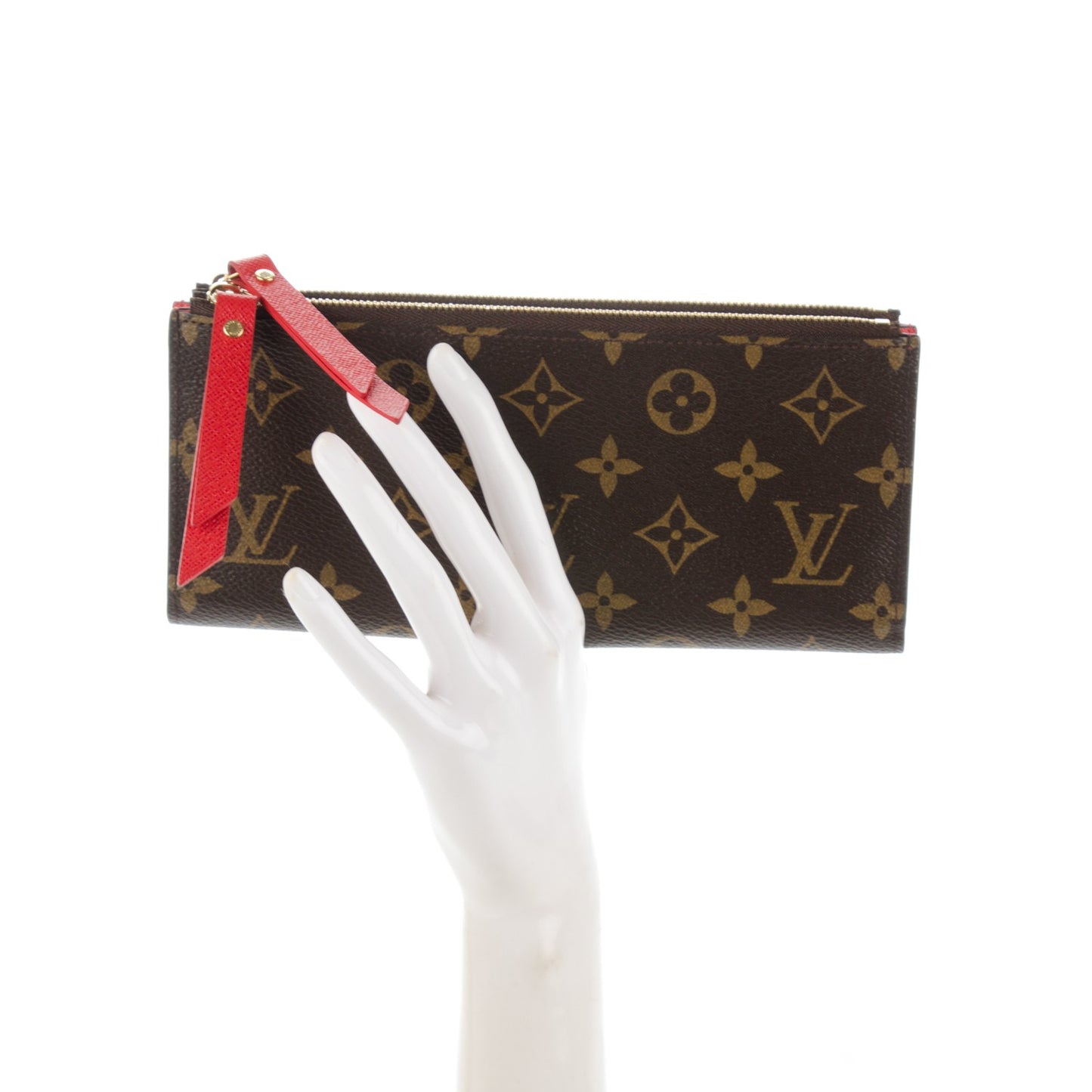 Monogram Adele Wallet Coquelicot