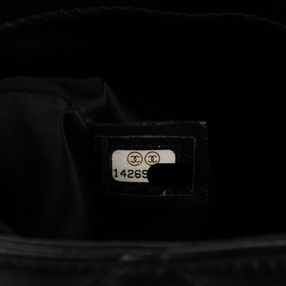 Chanel Lambskin Quilted Mini Chanel 3 Flap Black 7 of 7