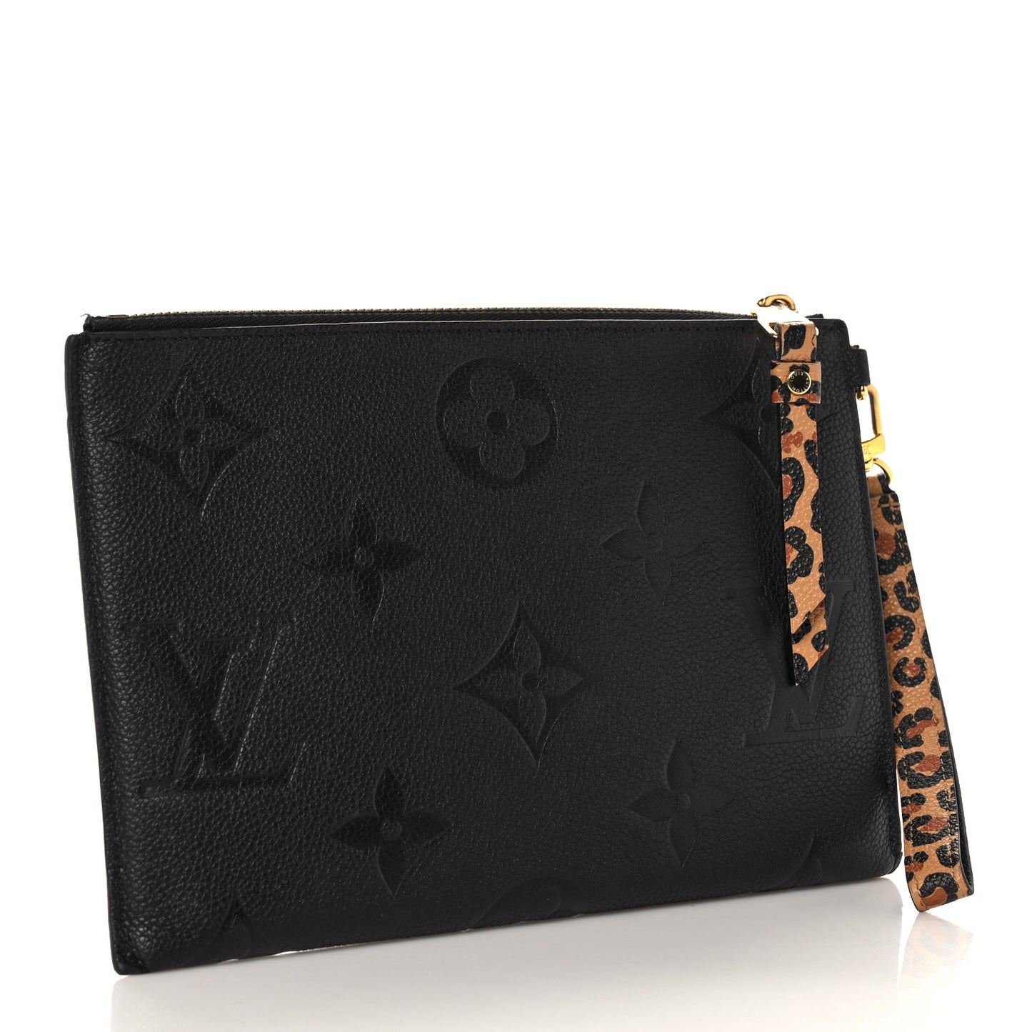 Empreinte Monogram Giant Wild at Heart Pochette Melanie MM Black