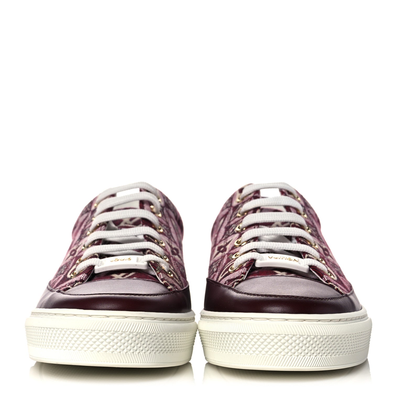 Louis Vuitton Jacquard Since 1854 Stellar Sneakers 37 Bordeaux 2 of 7