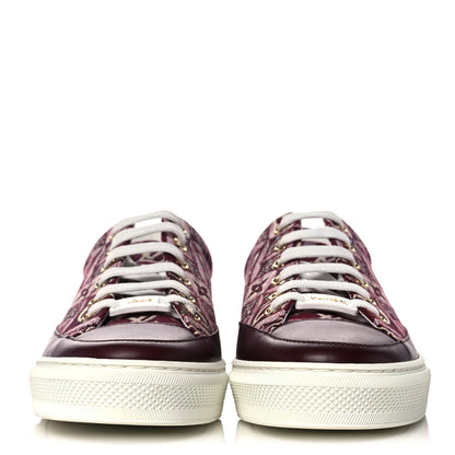 Louis Vuitton Jacquard Since 1854 Stellar Sneakers 37 Bordeaux 2 of 7
