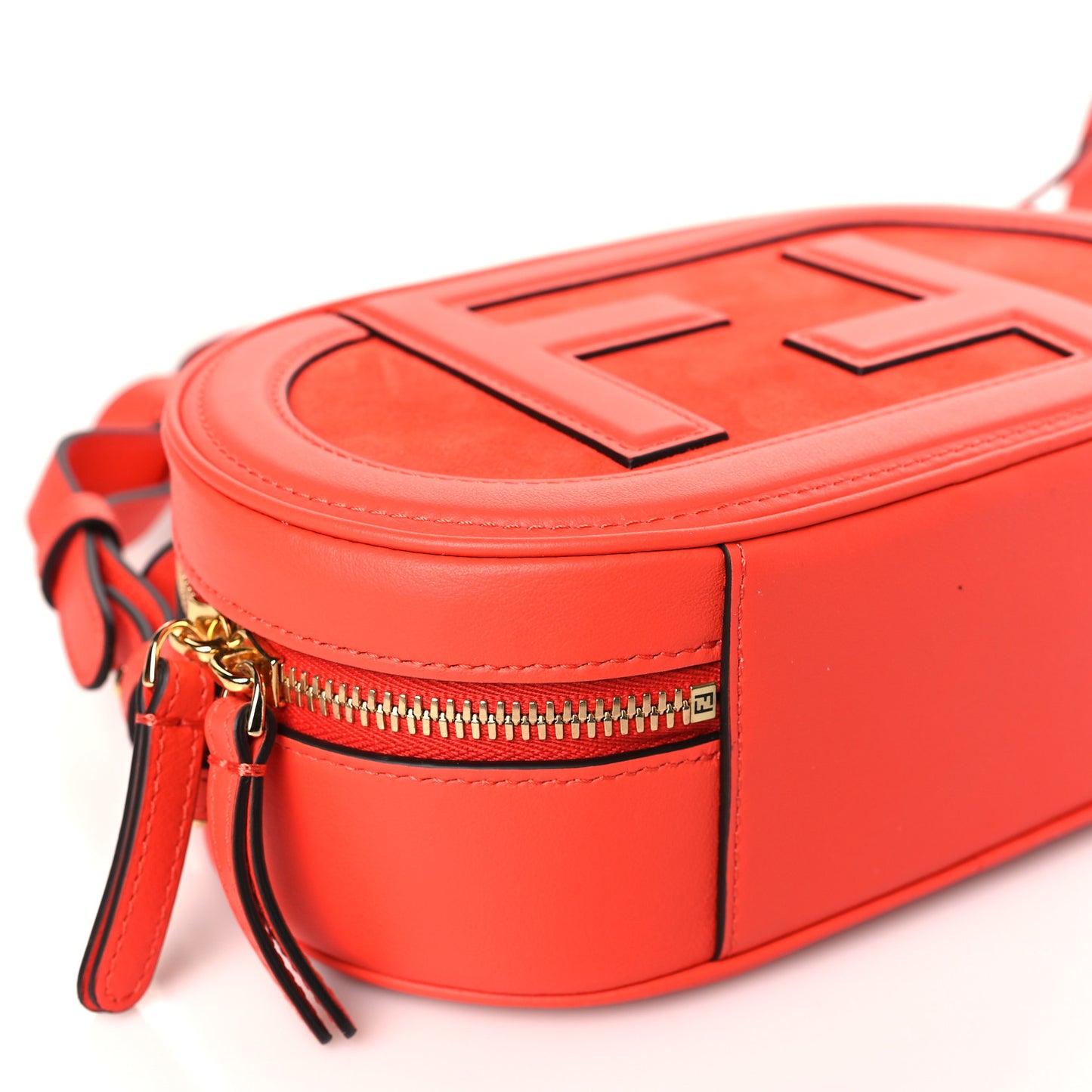 Vitello Grace Camoscio O'Lock Mini Camera Case Tulipano