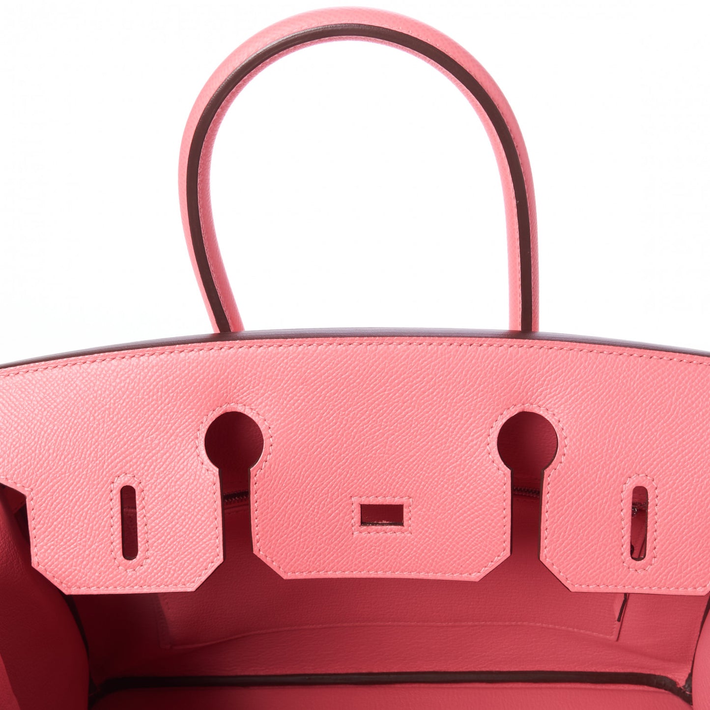 Epsom Birkin 30 Rose Azalee